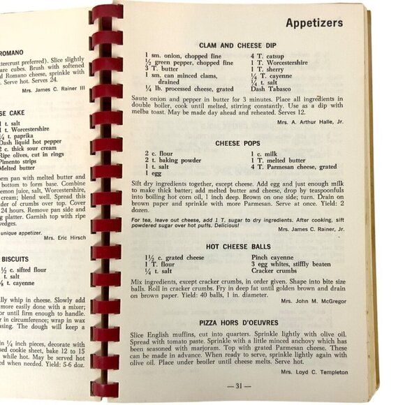 Womans Exchange Cook Book Volume I Sixth Printing 1975 Memphis TN Spiral Bound - Picture 6 of 11